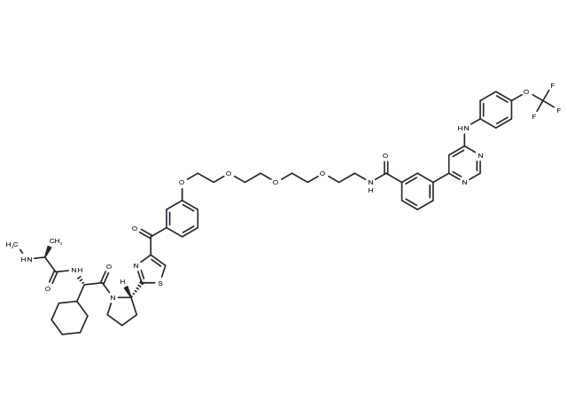 TargetMol Chemical Structure SNIPER(ABL)-024