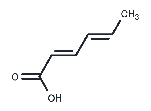 TargetMol Chemical Structure Sorbic acid