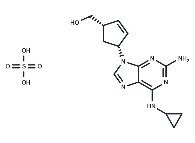 Abacavir monosulfate Chemical Structure