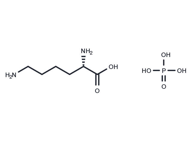 Lysine phosphate Chemical Structure