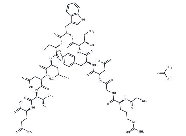 TargetMol Chemical Structure Oligopeptide-68 Acetate