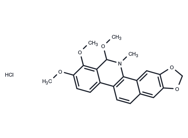6-Methoxyldihydrochelerythrine chloride Chemical Structure