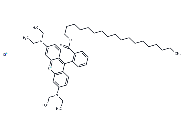 TargetMol Chemical Structure Octadecyl Rhodamine B chloride