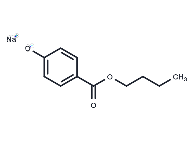 TargetMol Chemical Structure Butylparaben sodium