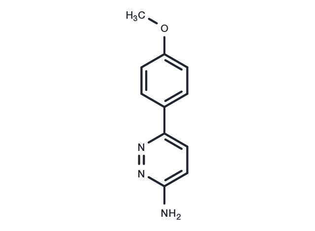 TargetMol Chemical Structure 6-(4-Methoxyphenyl)-3-pyridazinamine