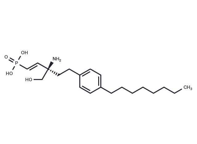 (R)-FTY-720 Vinylphosphonate Chemical Structure