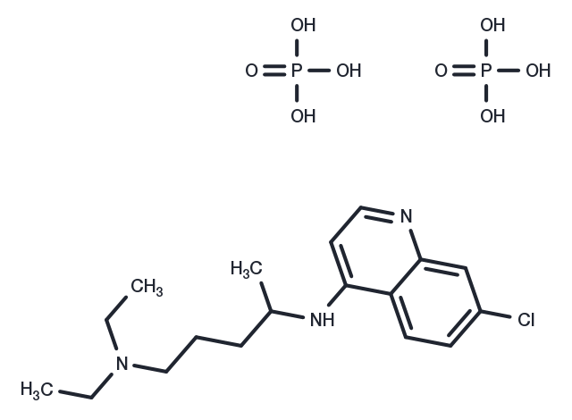 TargetMol Chemical Structure Chloroquine phosphate