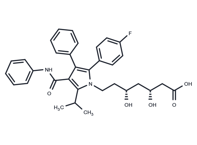 Atorvastatin Chemical Structure