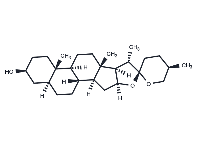 Tigogenin Chemical Structure