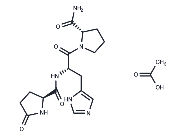 TargetMol Chemical Structure Protirelin Acetate(24305-27-9 free base)