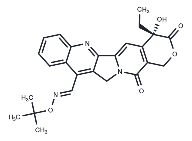 Gimatecan Chemical Structure