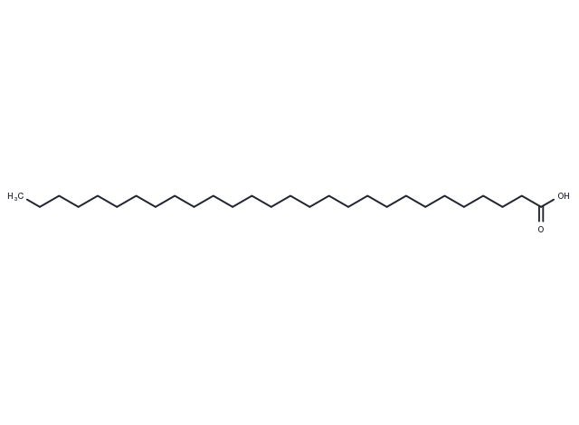 Octacosanoic acid Chemical Structure