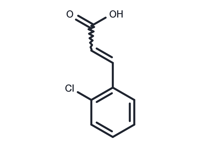 2-Chlorocinnamic acid Chemical Structure