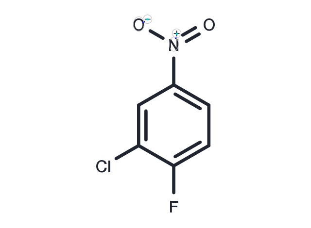 3-Chloro-4-fluoronitrobenzene Chemical Structure