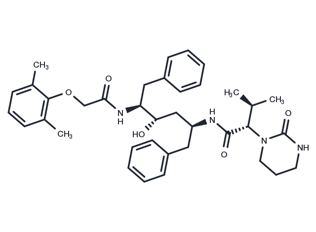 Lopinavir Chemical Structure
