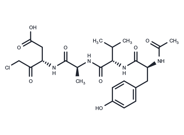 TargetMol Chemical Structure Ac-YVAD-CMK