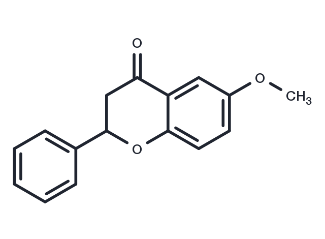 6-Methoxyflavanone Chemical Structure