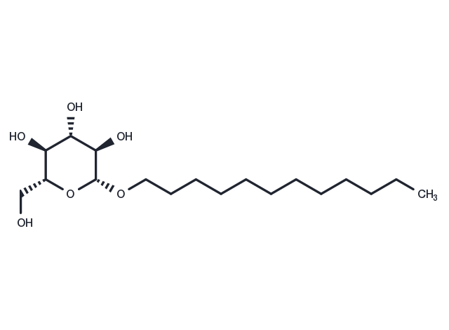 n-Dodecyl-β-D-Glucopyranoside Chemical Structure