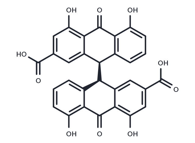 Sennidin A Chemical Structure