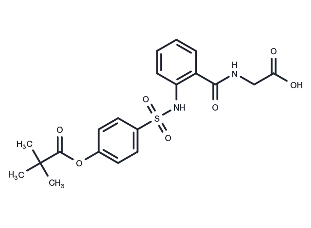Sivelestat Chemical Structure