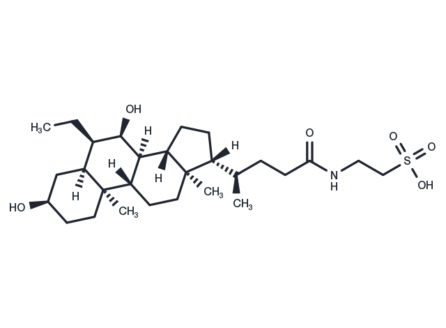 TargetMol Chemical Structure Tauro-Obeticholic acid