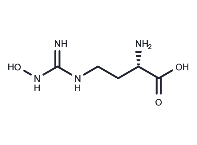 TargetMol Chemical Structure Nω-Hydroxy-nor-L-Arginine Dihydrochloride