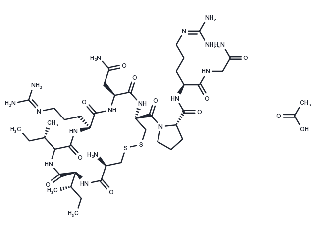 TargetMol Chemical Structure Conopressin S acetate(111317-90-9 free base)