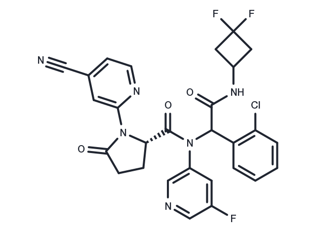 TargetMol Chemical Structure AG-120 (racemic)