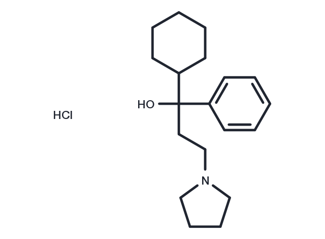 TargetMol Chemical Structure Procyclidine hydrochloride