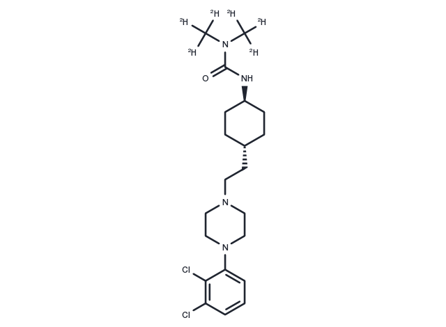 TargetMol Chemical Structure Cariprazine D6