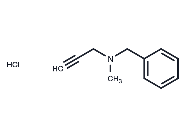 Pargyline hydrochloride Chemical Structure