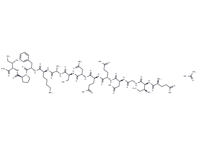 TargetMol Chemical Structure Neuropeptide EI, rat acetate