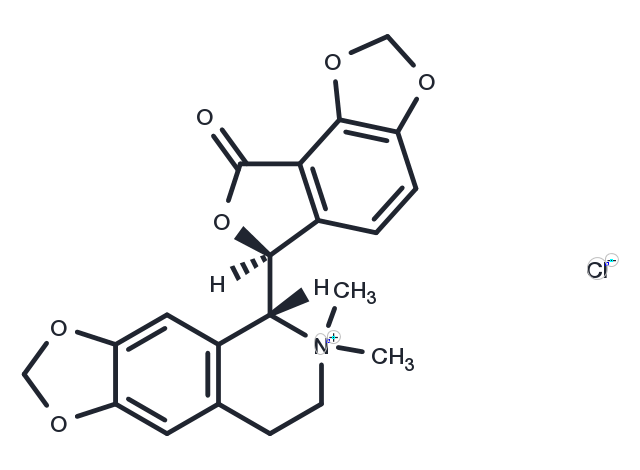 (-)-Bicuculline methochloride Chemical Structure