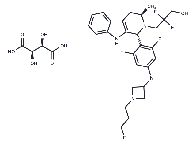 TargetMol Chemical Structure Giredestrant tartrate