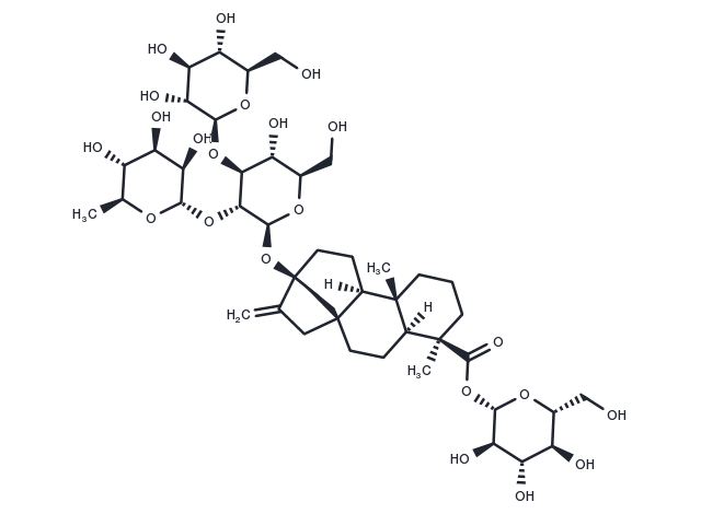 Rebaudioside C Chemical Structure