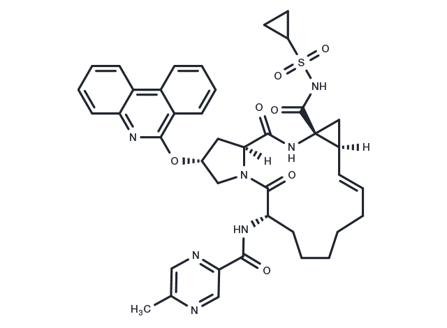 TargetMol Chemical Structure Paritaprevir