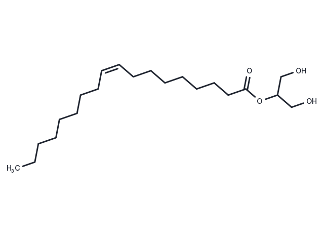 2-Oleoylglycerol Chemical Structure