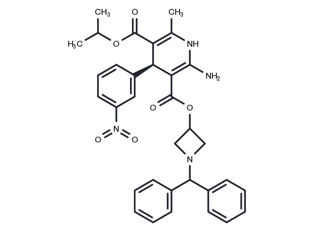 Azelnidipine, (S)- Chemical Structure