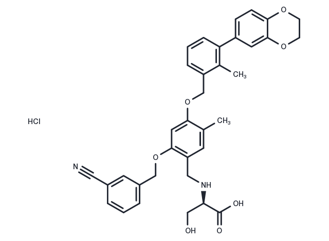 TargetMol Chemical Structure BMS-1001 hydrochloride
