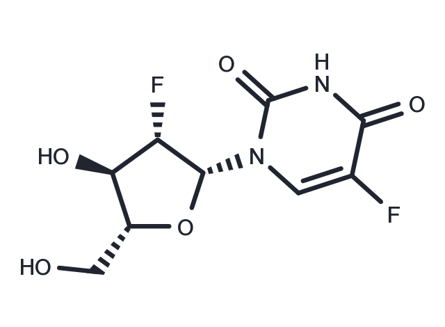 TargetMol Chemical Structure 2',5-Difluoro-2'-deoxy-1-arabinosyluracil