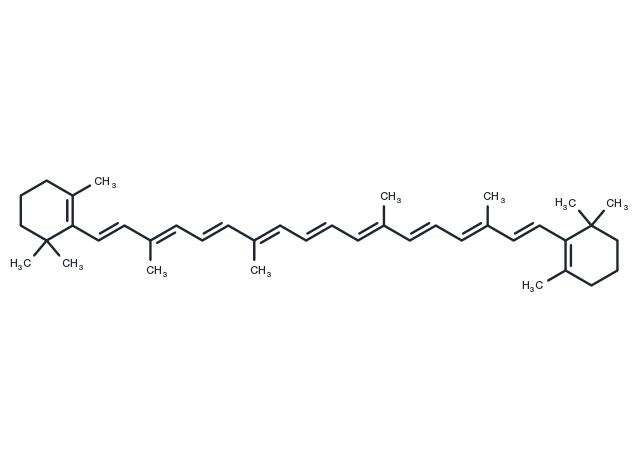 TargetMol Chemical Structure β-Carotene