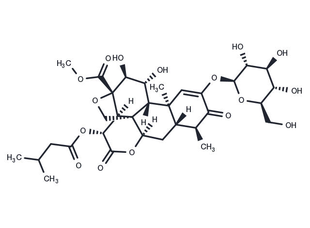 Yadanzioside A Chemical Structure