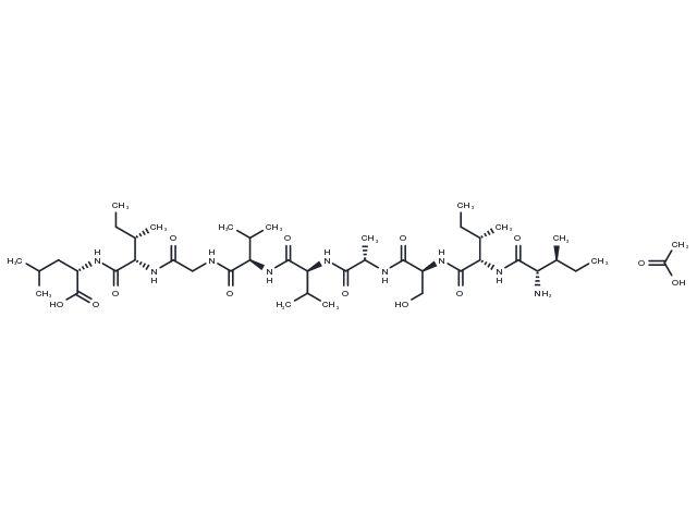 TargetMol Chemical Structure HER2/neu (654-662) GP2 acetate