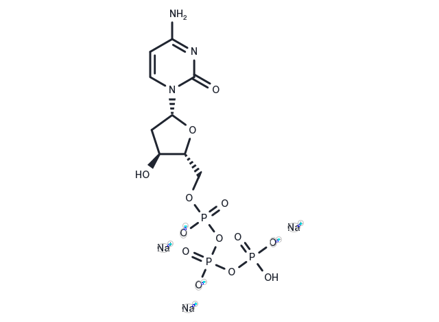 TargetMol Chemical Structure Deoxycytidine triphosphate trisodium salt