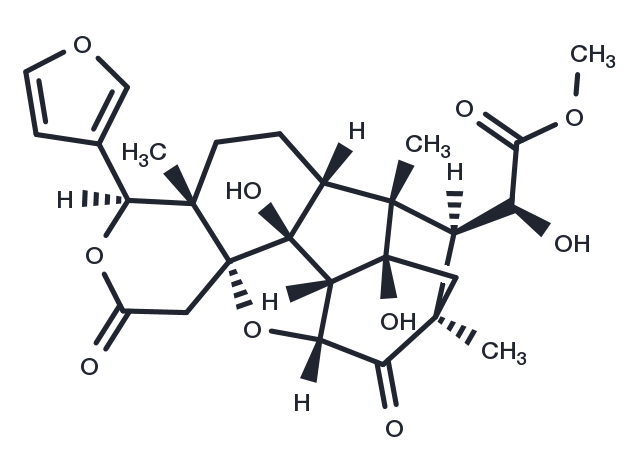 TargetMol Chemical Structure 1-O-Deacetylkhayanolide E