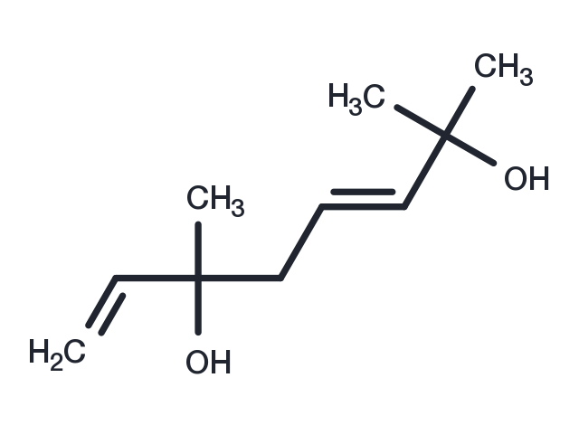 TargetMol Chemical Structure 2,6-Dimethyl-3,7-octadiene-2,6-diol