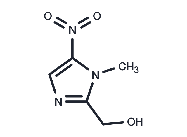 Hydroxy Dimetridazole Chemical Structure