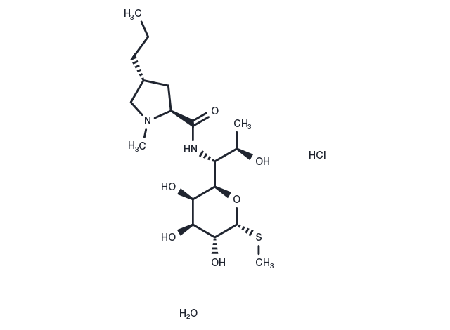 TargetMol Chemical Structure Lincomycin hydrochloride monohydrate