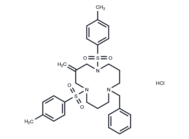 TargetMol Chemical Structure Cyclotriazadisulfonamide hydrochloride