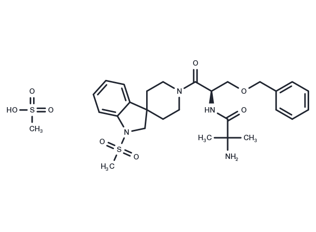 TargetMol Chemical Structure Ibutamoren Mesylate